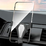 Universal Car Mobile Holder - Ventilasjonssystem - Max Mobile: 60-90 mm - Sort