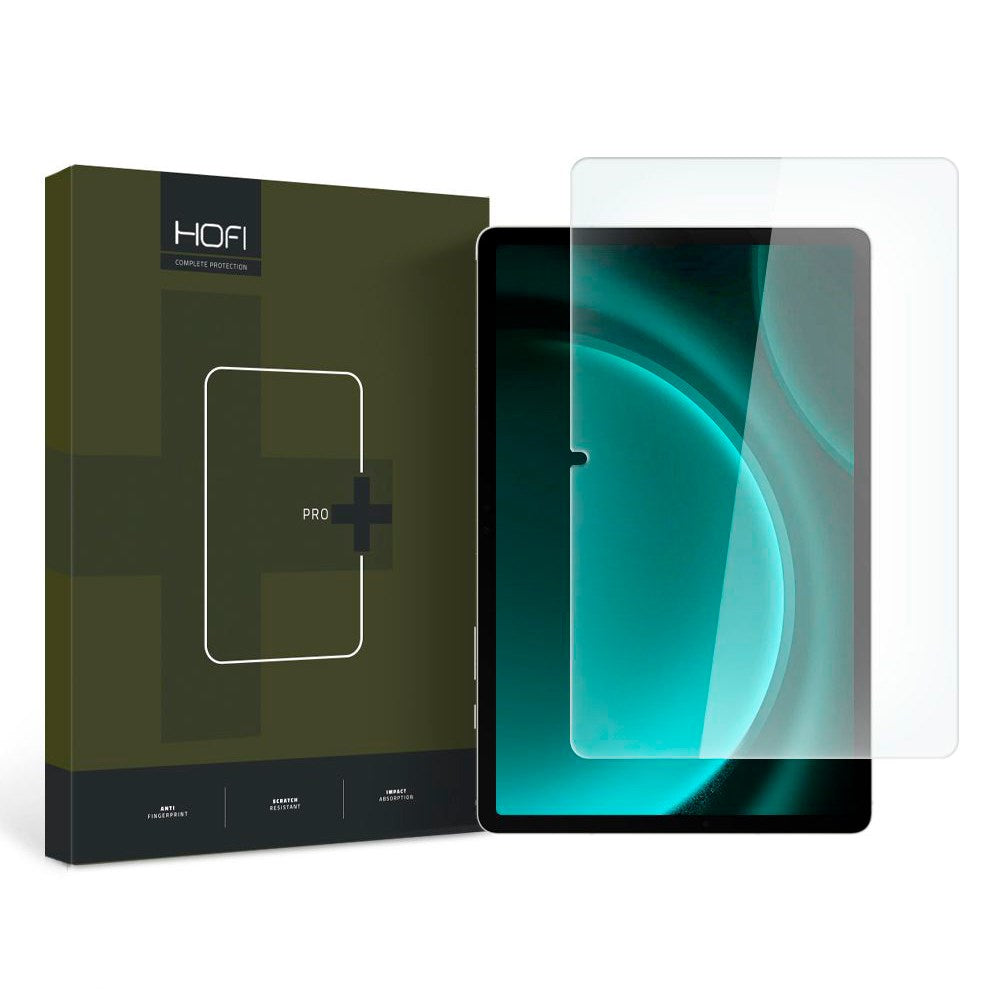Samsung Galaxy Tab S9 FE+ (Plus) HOFI Pro+ skjermbeskytter - Herdet glass - Gjennomsiktig