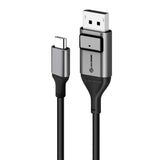 ALOGIC Ultra 4K USB-C til DisplayPort-kabel - Space Grey - 1m