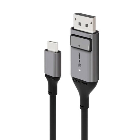 ALOGIC Ultra USB-C til DisplayPort 4K 60Hz-kabel - 2 meter - Svart