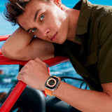 Tech-Protect Apple Watch (42/44/SE/45/46/49 mm) Iconband Pro silikonrem - oransje