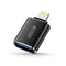 Tech-Protect Lightning til USB-A-adapter - svart