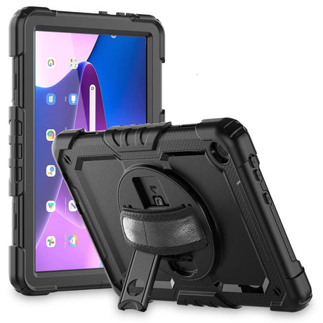 LENOVO TAB M10 10.1 3. GEN TECH-PROTECT SOLID360 (TB328) m. Beskyttelsesfilm - Svart
