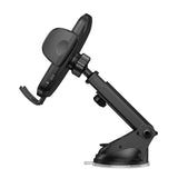 Tech-Protect mobilholder m. Trådløs lading for dashbord og luftventil - Max Mobile: 50 - 95 mm - Svart