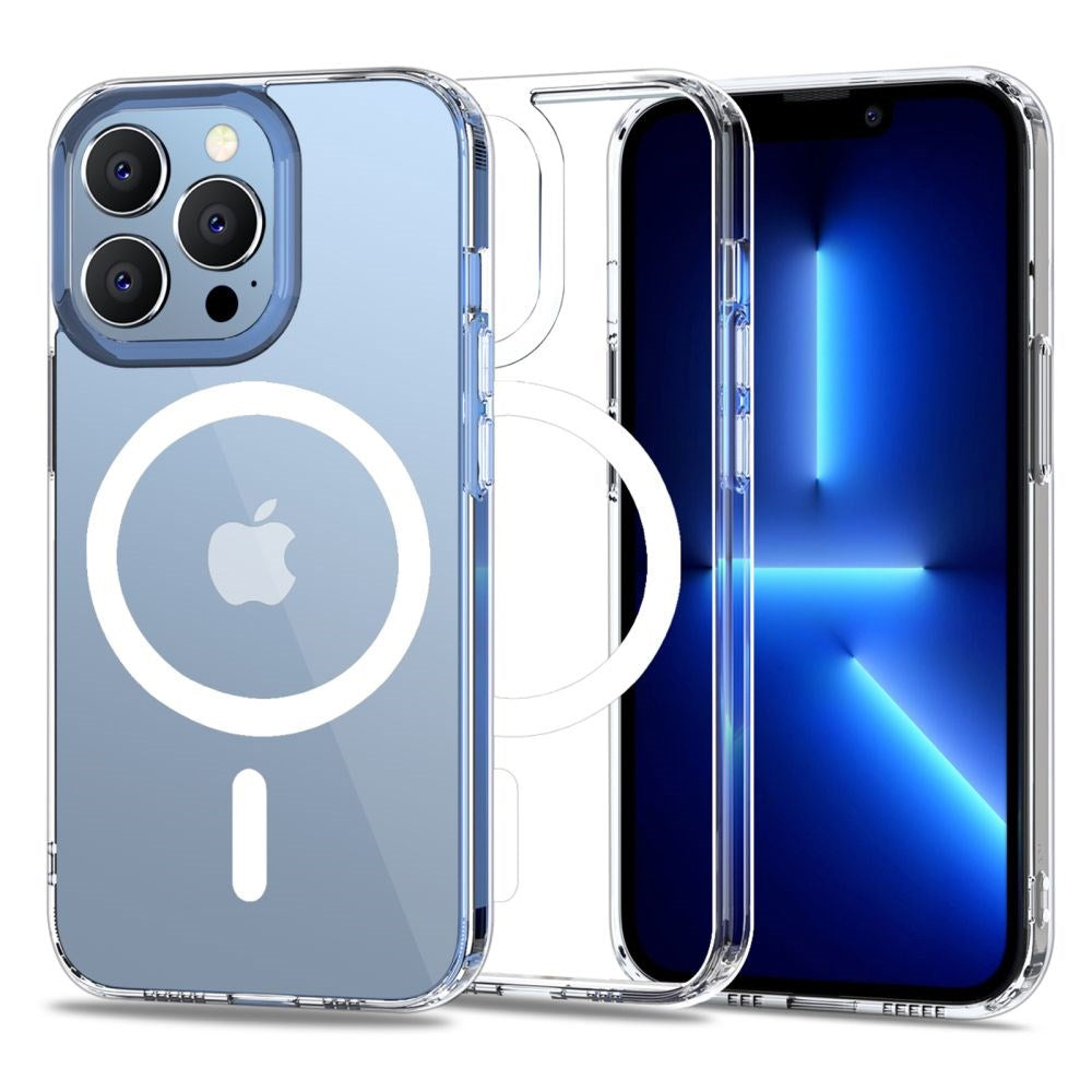 iPhone 13 Pro Max Tech-Protect Magmat-deksel - MagSafe-kompatibel - Gjennomsiktig