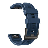 Universal Garmin 22 mm QuickFit Iconband Tech-Protect Line silikonstropp - Marineblå