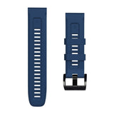 Universal Garmin 22 mm QuickFit Iconband Tech-Protect Line silikonstropp - Marineblå