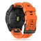 Universal Garmin 26 mm QuickFit Iconband Tech-Protect Line silikonstropp - oransje