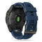 Universal Garmin 26 mm QuickFit Iconband Tech-Protect Line silikonstropp - Marineblå