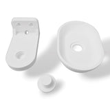 Light Solutions - Veggfeste for Google Nest Audio - Hvit
