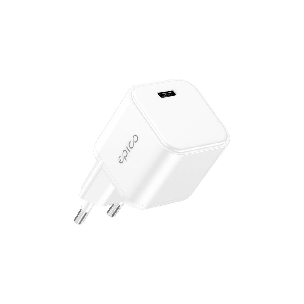 Epico UltraBoost Micro Vægoplader - 100W - 1 x USB-C - Hvid