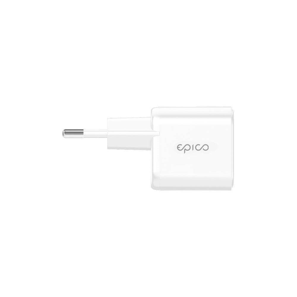 Epico UltraBoost Micro Vægoplader - 100W - 1 x USB-C - Hvid