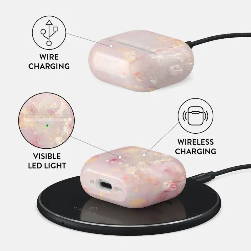 Apple AirPods (4. Gen.) Burga Cover - Golden Coral