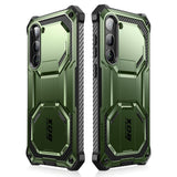 Samsung Galaxy S23+ (Plus) i-Blason Armorbox Bagside Cover - Håndværker Cover m. Skærmbeskyttelse - Grøn