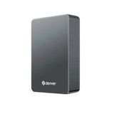 Denver PQCW-10015 Trådløs PowerBank - 15W / 10.000 mAh - MagSafe Kompatibel - Grå