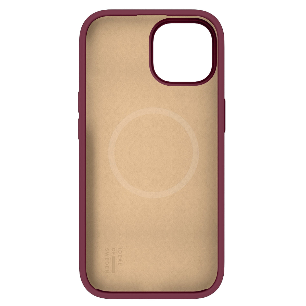 iPhone 17e / 16e / 15 / 14 / 13 iDeal Of Sweden Silicone Case - MagSafe Kompatibel - Fine Wine Bloom