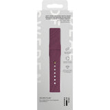 iDeal of Sweden Apple Watch (38/40/SE/41/42mm) Soft Swirl Silikonerem - Str. M/L - Velvet Plum
