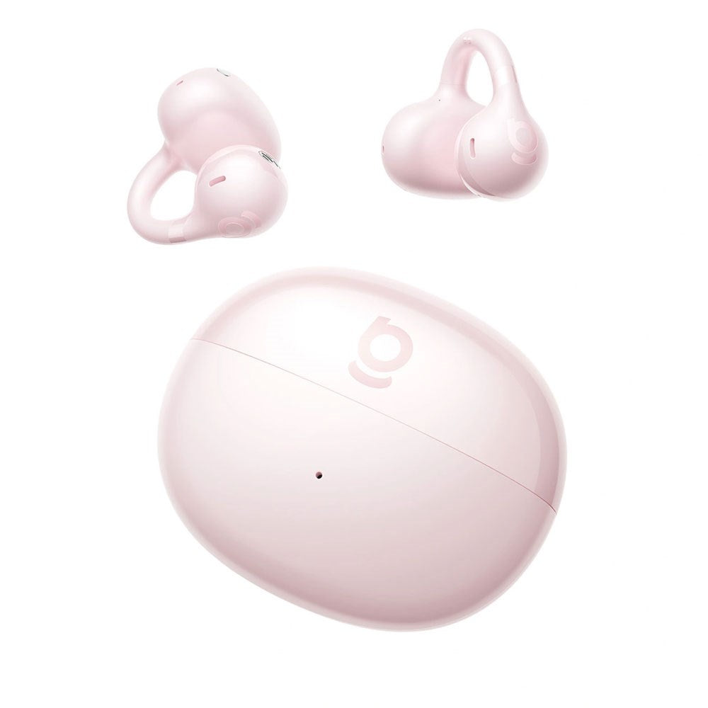 Baseus Bass BC1 Clip True Wireless Headset - Open-Ear - Lyserød