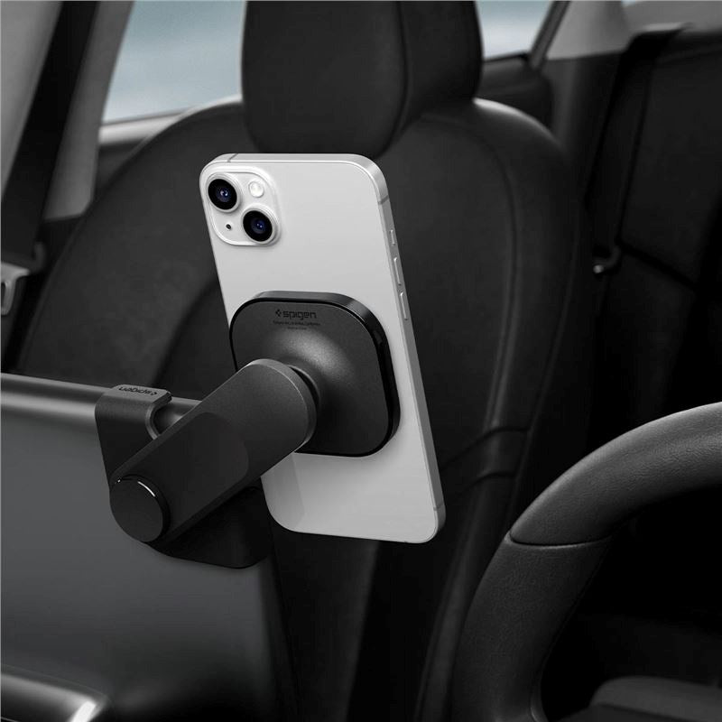 Spigen Justerbar OneTap 3-telefonholder for Tesla-skjerm - MagSafe-kompatibel - Svart