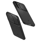 Samsung Galaxy S23 Spigen Optik Armor Bakdeksel - Svart