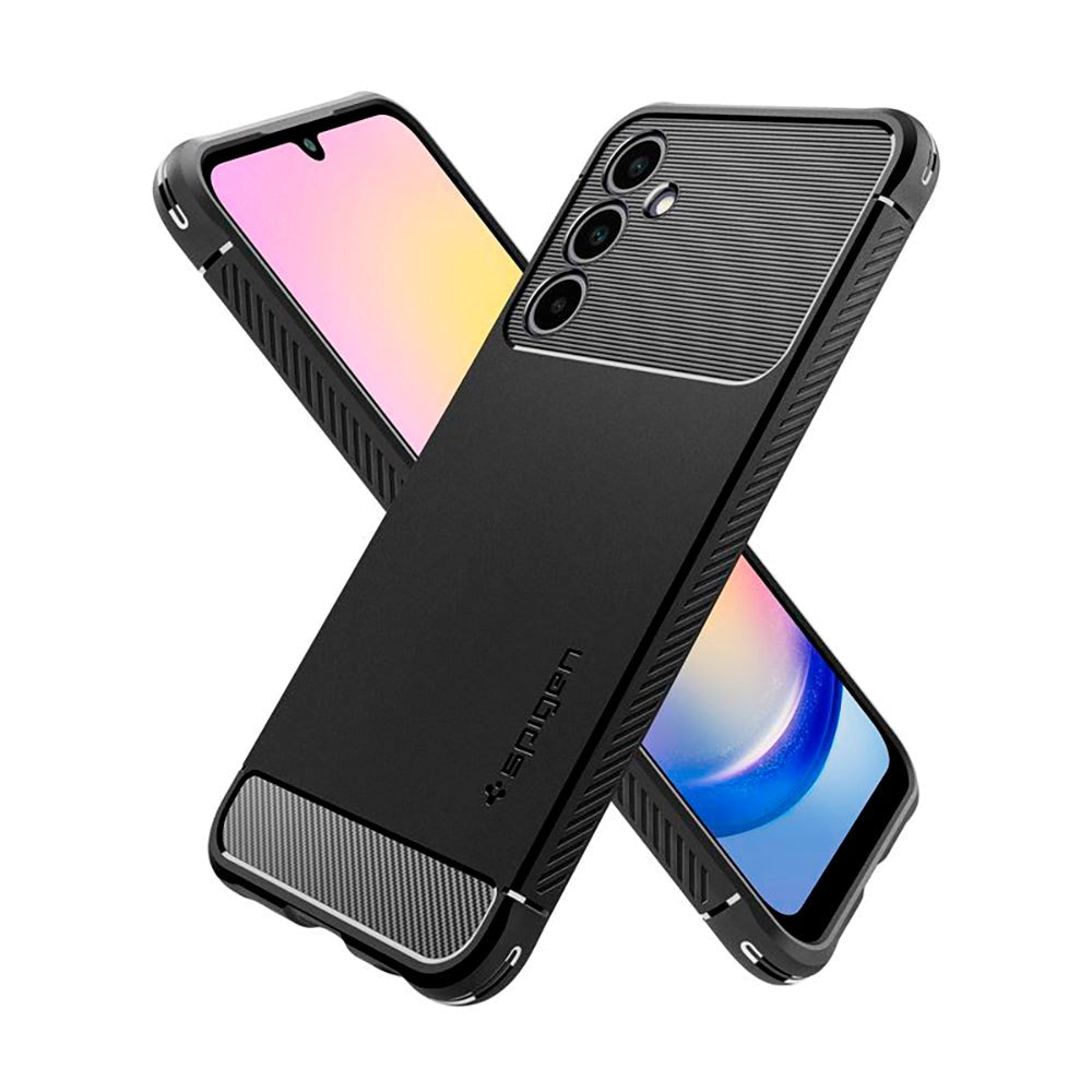 Samsung Galaxy A25 (5G) Spigen Rugged Armor Bakdeksel - Svart