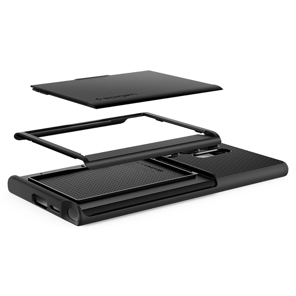 Samsung Galaxy S24 Ultra Spigen Slim Armor CS Deksel - Svart