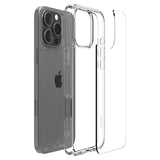 iPhone 16 Pro Max Spigen Crystal Hybrid-deksel - Gjennomsiktig