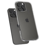 iPhone 16 Pro Max Spigen Crystal Hybrid-deksel - Gjennomsiktig