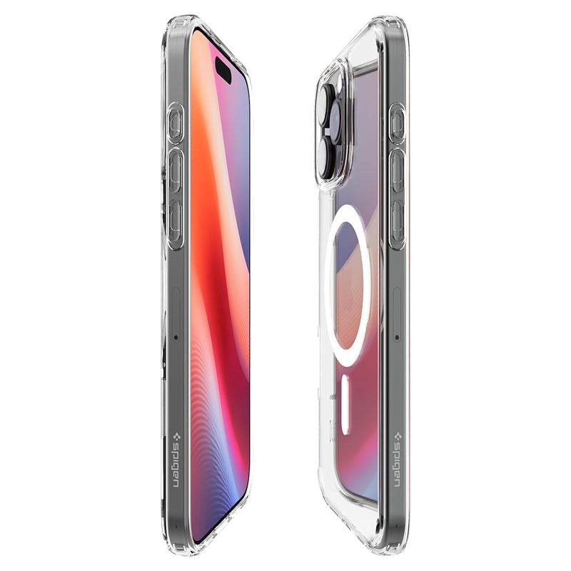 iPhone 16 Pro Max Spigen Crystal Hybrid-deksel - MagSafe-kompatibel - Gjennomsiktig