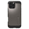 iPhone 16 Pro Spigen Tough Armor-deksel m. Stativ - MagSafe-kompatibel - Gunmetal