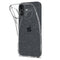 iPhone 16 Spigen Liquid Crystal Glitter Bagside Cover - Gennemsigtig
