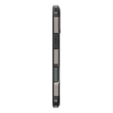 iPhone 16 Spigen Tough Armor-deksel m. Stativ - MagSafe-kompatibel - Gunmetal