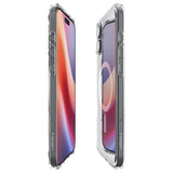 iPhone 16 Spigen Crystal Hybrid-deksel - MagSafe-kompatibel - Gjennomsiktig
