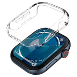 Spigen Thin Fit Cover - Apple Watch 10 (46mm) - Gjennomsiktig