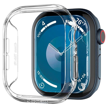 Spigen Thin Fit Cover - Apple Watch 10 (46mm) - Gjennomsiktig