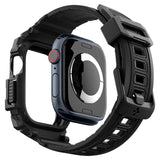 Spigen Rugged Armor Pro Apple Watch (38/40/SE/41/42 mm) - Rem m. Omslag - Svart