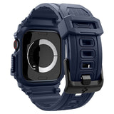 Spigen Rugged Armor Pro Apple Watch (38/40/SE/41/42 mm) - Rem m. Omslag - Blå