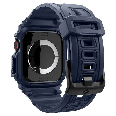 Spigen Rugged Armor Pro Apple Watch (38/40/SE/41/42 mm) - Rem m. Omslag - Blå