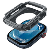 Spigen Rugged Armor Cover - Apple Watch 10 (46mm) - Fleksibel plast - Mørkegrå