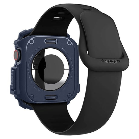 Spigen Rugged Armor Cover - Apple Watch 10 (46mm) - Fleksibel plast - Blå