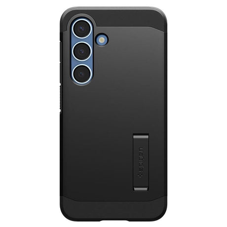 Samsung Galaxy S25 Spigen Tough Armor Hybrid Bagside Cover - MagSafe Kompatibel - Sort