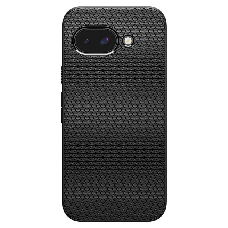 Spigen - Liquid Air Flexible Plastic Cover - Google Pixel 9a - Svart