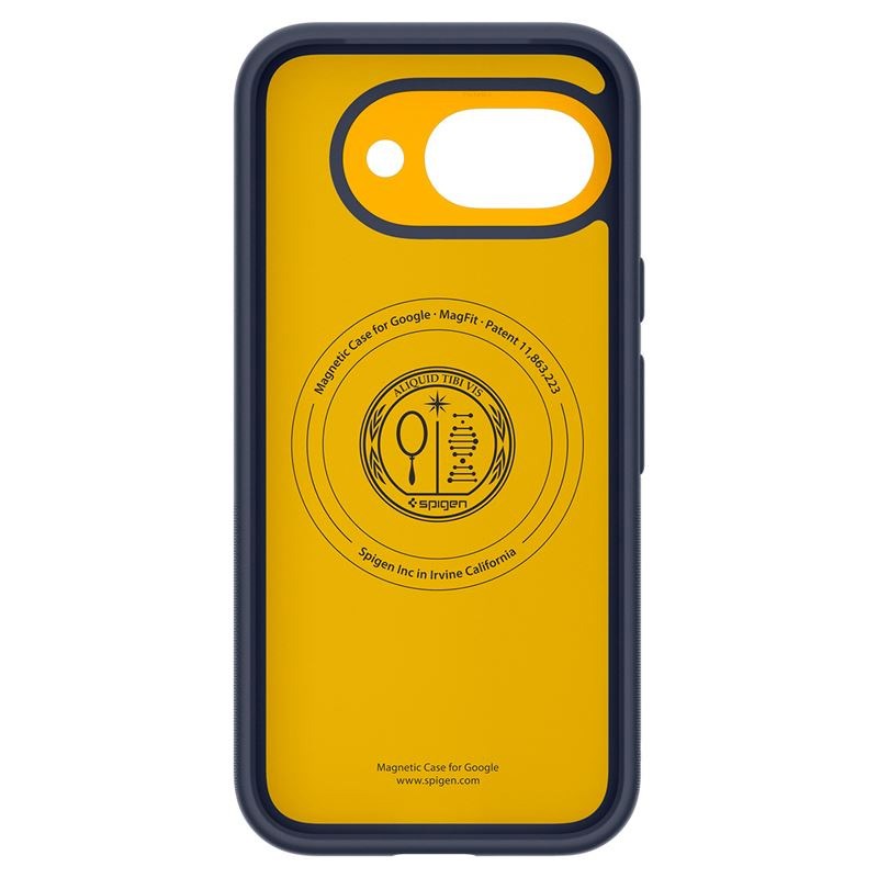 Spigen - Google Pixel 9a Nano Pop-deksel - MagSafe-kompatibel - Blå / Gul
