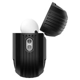 Spigen - Apple AirPods Pro (3. gen.) Rugged Armor Cover - Matte Black