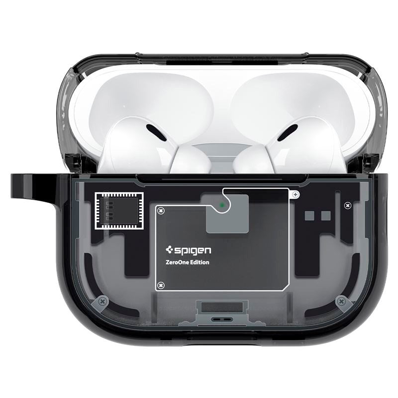 Spigen - Apple AirPods Pro (3. gen.) Ultra Hybrid Cover - MagSafe Kompatibel - Sort