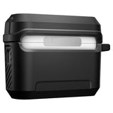 Spigen - Apple AirPods Pro (3. gen.) Lock Fit Cover - Matte Black