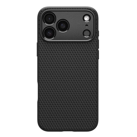 Spigen - iPhone 17 Pro - Liquid Air Cover - Sort