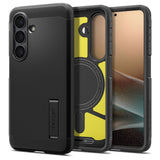 Spigen Samsung Galaxy S26 Tough Armor Hybrid Mobil Cover - MagSafe Kompatibel - Sort