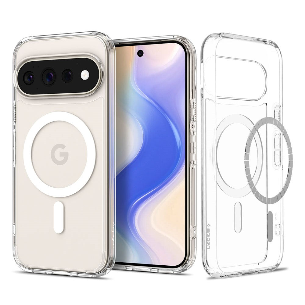 Spigen Google Pixel 11 Pro Hybrid Plast Bagside Cover - MagSafe Kompatibel - Gennemsigtig
