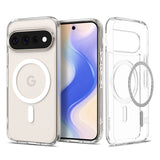 Spigen Google Pixel 11 Pro Hybrid Plast Bagside Cover - MagSafe Kompatibel - Gennemsigtig